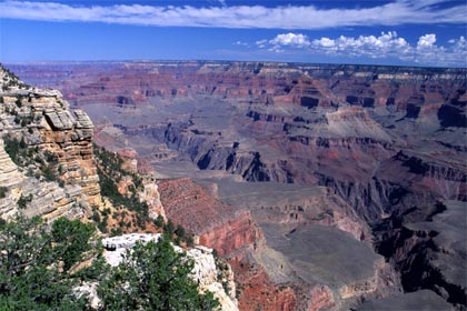 Park Narodowy Wielki Kanion  Grand Canyon National Park  Gewaltige Schlucht