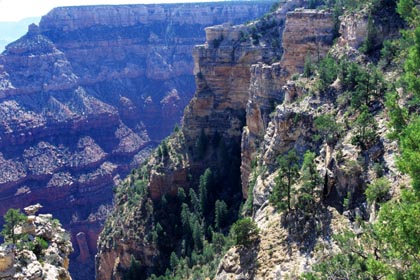 Park Narodowy Wielki Kanion  Grand Canyon National Park  Gewaltige Schlucht