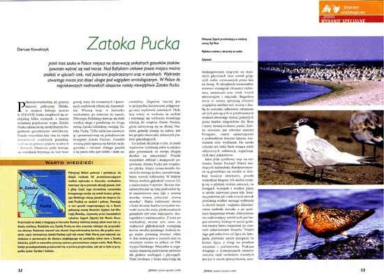 Woliera 1/2005: Wyprawy ornitologiczne